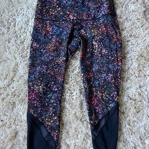 LULULEMON FLORAL PANTS